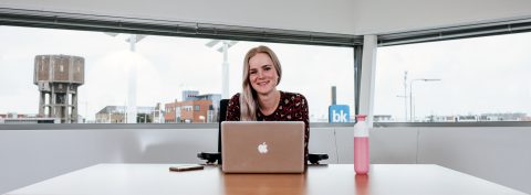 Lisa Plooij, studente aan Inholland, vertelt openhartig over haar afstudeerstage bij BK ingenieurs