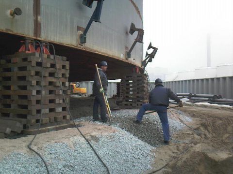 onrondheidsmetingen, landmeten, BK ingenieurs, nieuwbouw en onderhoud brandstoftanks
